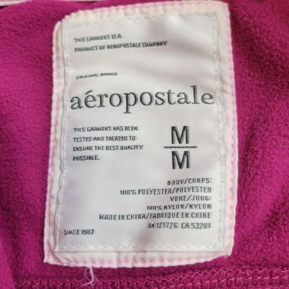 Aeropostale fleece jacket M - Picture 4 of 4